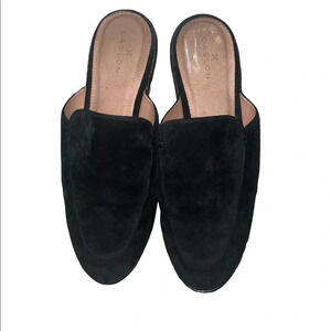 Caslon Black Suede Loafers Size 6.5